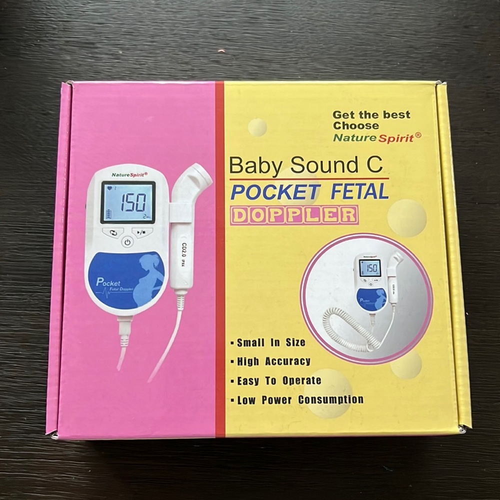 Caring Mill Fetal Doppler — gently used, purchased December 2022